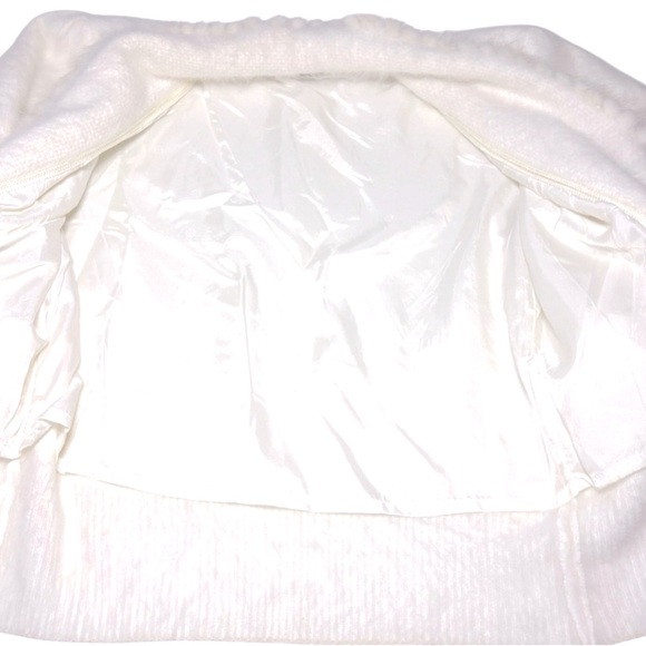 Vintage 1990 Christine Phillipe 90% Angora Cardigan SzL Super Soft Quiet Luxury - Picture 7 of 10